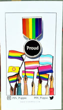 Load image into Gallery viewer, Silver Proud Medal