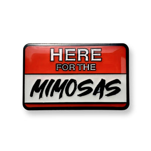 Mimosa Badge Pin