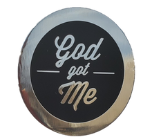 Load image into Gallery viewer, God got Me Enamel Pin
