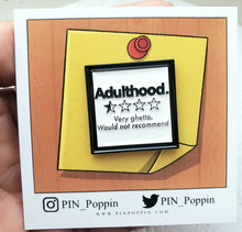 Load image into Gallery viewer, Adulthood Rating Pin
